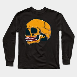 Death skull head Long Sleeve T-Shirt